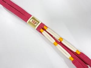 未使用品　正絹　手組帯締め